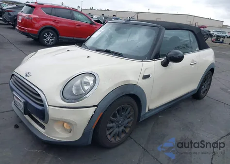 2017 Mini Convertible Cooper из США, поврежденный, VIN WMWWG5C3XH3C99435